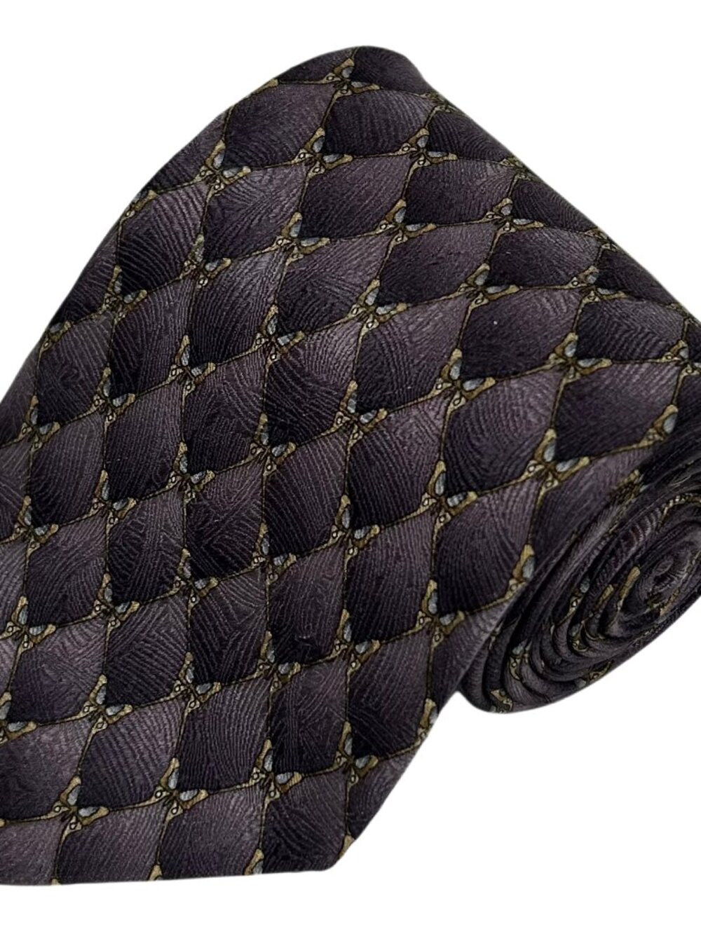 The Nature Conservancy Men's Morpho Butterfly Purple Silk Necktie Tie